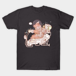 Bear space suits T-Shirt